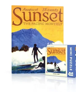 New York Puzzle Travel, Maps & Cities | Nautical, Coastal & Ocean Life | Aloha Land Mini 100 Piece Mini Puzzle