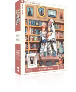 New York Puzzle Travel, Maps & Cities | New York City | Argosy Bookstore 1000 Piece Jigsaw Puzzle