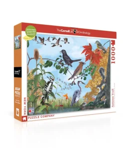 New York Puzzle Fall, Halloween & Thanksgiving | Birds & Wildlife | Autumn Trail 1000 Piece Jigsaw Puzzle