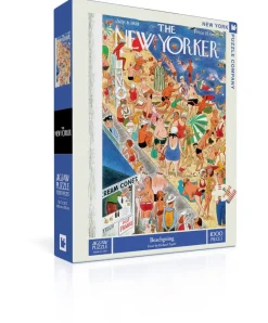 New York Puzzle Nautical, Coastal & Ocean Life | Beachgoing 1000 Piece Jigsaw Puzzle