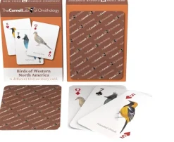 New York Puzzle Cornell Lab Of Ornithology | Birds of Western North America Playing Cards Single Standard Deck