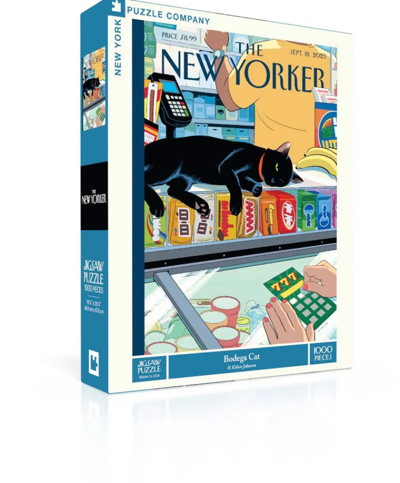 New York Puzzle Pets | Bodega Cat 1000 Piece Jigsaw Puzzle