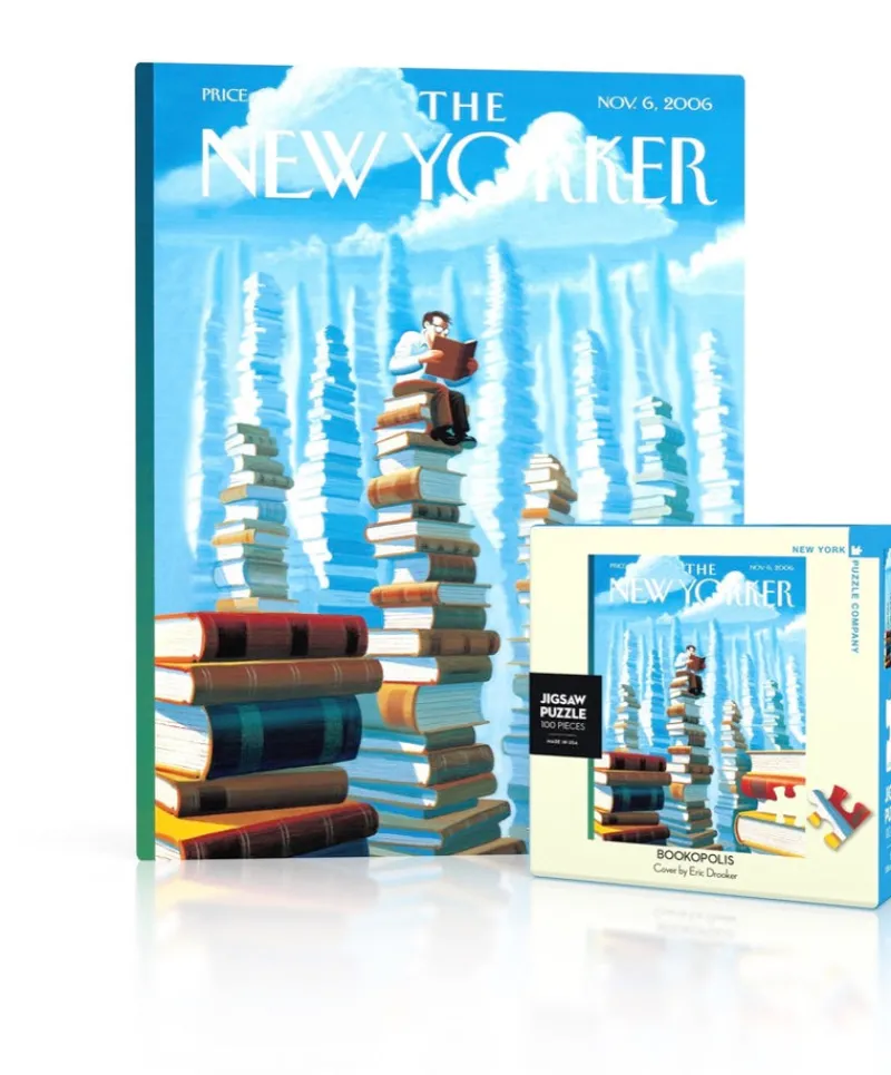 New York Puzzle Books & Reading | Bookopolis Mini 100 Piece Mini Puzzle