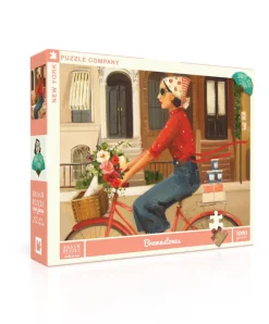 New York Puzzle Spring, Easter & Summer | Sports & Leisure | Brownstones 1000 Piece Jigsaw Puzzle