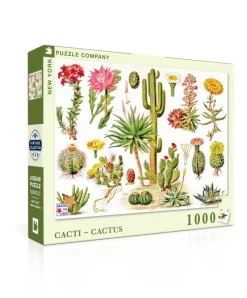 New York Puzzle Botanical, Garden & Farm | Cacti ~ Cactus 1000 Piece Jigsaw Puzzle