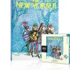 New York Puzzle Museum, Theatre, Arts & Music | Christmas & Winter | Caroling Mini 100 Piece Mini Puzzle