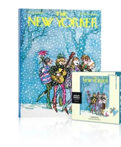 New York Puzzle Museum, Theatre, Arts & Music | Christmas & Winter | Caroling Mini 100 Piece Mini Puzzle