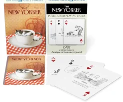 New York Puzzle The New Yorker Magazine | Cat Cartoons Playing Cards Single Standard Deck