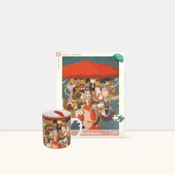 New York Puzzle Puzzle & Gift Bundles | Cats & Coffee Bundle