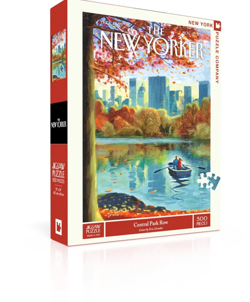 New York Puzzle Travel, Maps & Cities | Sports & Leisure | Central Park Row 500 Piece Jigsaw Puzzle