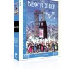 New York Puzzle Food & Drink | Fantasy & Space Travel | Champagne Countdown 1000 Piece Jigsaw Puzzle