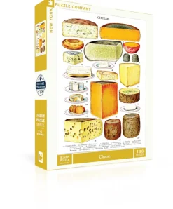 New York Puzzle Food & Drink | Cheese 500 Piece Jigsaw Puzzle