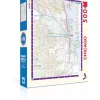 New York Puzzle Travel, Maps & Cities | Chicago Transit Map 500 Piece Jigsaw Puzzle