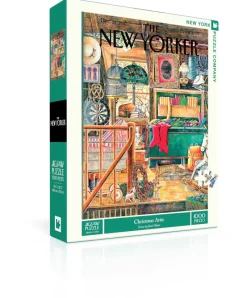 New York Puzzle Christmas & Winter | Christmas Attic 1000 Piece Jigsaw Puzzle