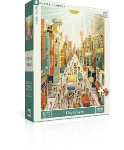 New York Puzzle Travel, Maps & Cities | City Prayer 1000 Piece Jigsaw Puzzle