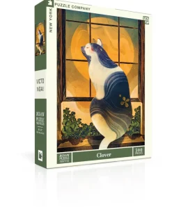 New York Puzzle Pets | Botanical, Garden & Farm | Clover 500 Piece Jigsaw Puzzle