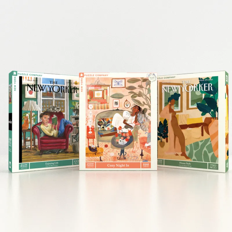 New York Puzzle Puzzle & Gift Bundles | Cozy Indoors Bundle