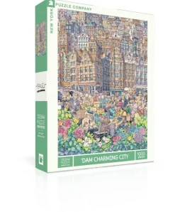 New York Puzzle Travel, Maps & Cities | Collections, Collage & Busy Scenes | Dam Charming City 1000 Piece Jigsaw Puzzle