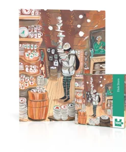 New York Puzzle Collections, Collage & Busy Scenes | New York City | Dish Store Mini 100 Piece Mini Puzzle