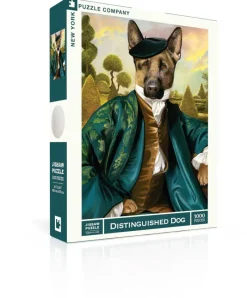 New York Puzzle Pets | Distinguished Dog 1000 Piece Jigsaw Puzzle