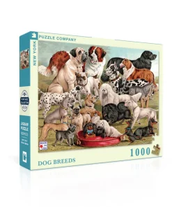 New York Puzzle Pets | Dog Breeds 1000 Piece Jigsaw Puzzle