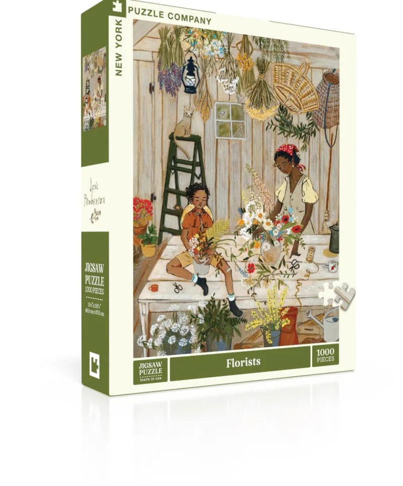 New York Puzzle Mountains, Valleys & Plains | Love | Florists 1000 Piece Jigsaw Puzzle