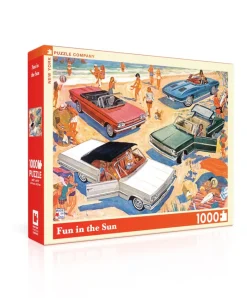 New York Puzzle Sports & Leisure | Nautical, Coastal & Ocean Life | Fun in the Sun 1000 Piece Jigsaw Puzzle