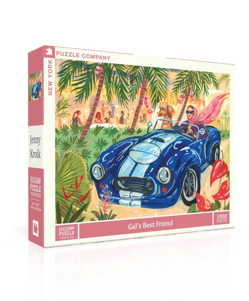 New York Puzzle Pets | Fashion | Gal's Best Friend 1000 Piece Jigsaw Puzzle