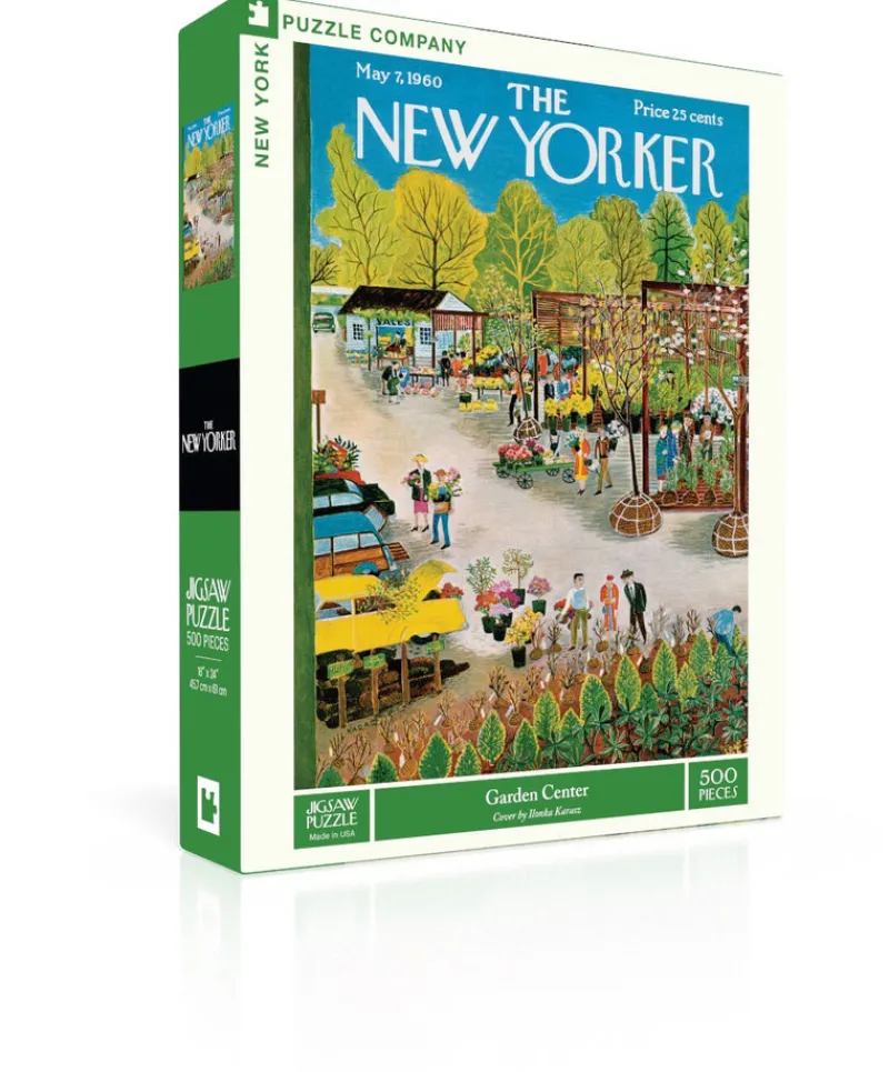 New York Puzzle Botanical, Garden & Farm | Garden Center 500 Piece Jigsaw Puzzle