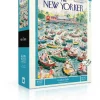 New York Puzzle Sports & Leisure | Nautical, Coastal & Ocean Life | Gridlock Lake 1500 Piece Jigsaw Puzzle