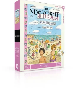 New York Puzzle Nautical, Coastal & Ocean Life | Love | Hi, It's Mom 500 Piece Jigsaw Puzzle