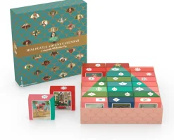 New York Puzzle Mini Puzzle Collector's Sets | Advent Calendars | Janet Hill Advent Calendar Set of 24 Mini Puzzles