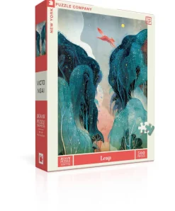 New York Puzzle Whimsical | Botanical, Garden & Farm | Leap 500 Piece Jigsaw Puzzle