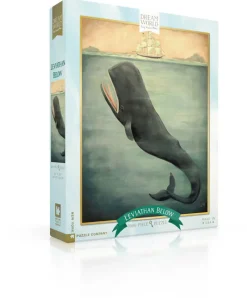 New York Puzzle Nautical, Coastal & Ocean Life | Leviathan Below 500 Piece Jigsaw Puzzle