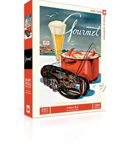 New York Puzzle Nautical, Coastal & Ocean Life | Food & Drink | Lobster Boil 1000 Piece Jigsaw Puzzle