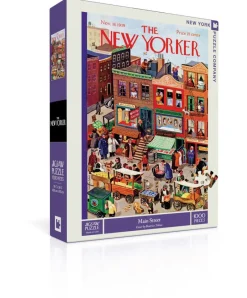 New York Puzzle Travel, Maps & Cities | Fall, Halloween & Thanksgiving | Main Street 1000 Piece Jigsaw Puzzle
