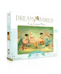 New York Puzzle Nautical, Coastal & Ocean Life | Fantasy & Space Travel | Mermaid Tea Party 60 Piece Jigsaw Puzzle