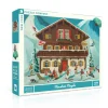 New York Puzzle Mountains, Valleys & Plains | Christmas & Winter | Mountain Moguls 1000 Piece Jigsaw Puzzle