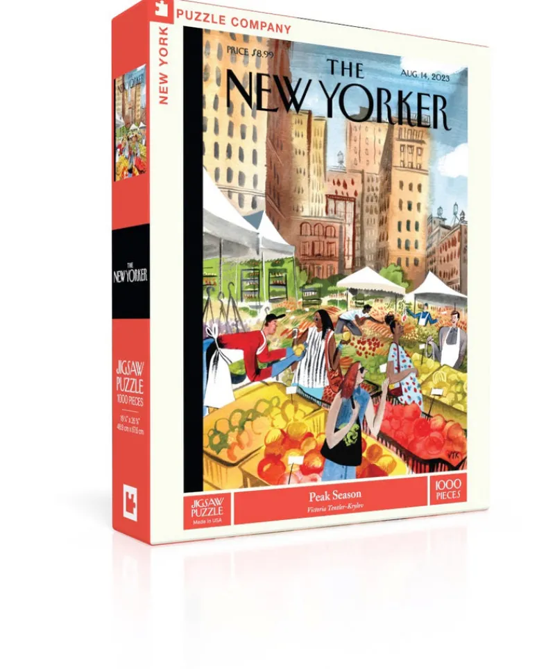 New York Puzzle Travel, Maps & Cities | New York City | Peak Season 1000 Piece Jigsaw Puzzle