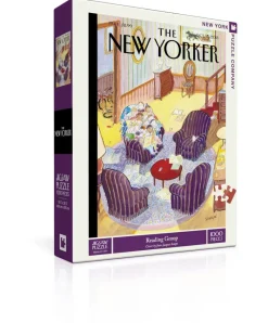 New York Puzzle Books & Reading | Reading Group 1000 Piece Jigsaw Puzzle
