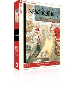 New York Puzzle Christmas & Winter | Santa's Little Helpers 1000 Piece Jigsaw Puzzle