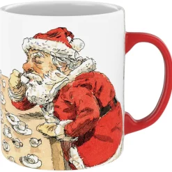 New York Puzzle The New Yorker Magazine | Christmas Mugs | Santa's Little Helpers Mug 15oz Mug