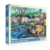 New York Puzzle Sports & Leisure | Classic Cars | Saturday Afternoon 1000 Piece Jigsaw Puzzle