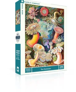 New York Puzzle Nautical, Coastal & Ocean Life | Sea Anemones 1000 Piece Jigsaw Puzzle