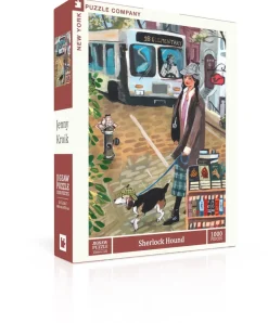New York Puzzle Travel, Maps & Cities | Books & Reading | Sherlock Hound 1000 Piece Jigsaw Puzzle