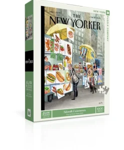 New York Puzzle Pets | New York City | Sidewalk Connoisseurs 1000 Piece Jigsaw Puzzle