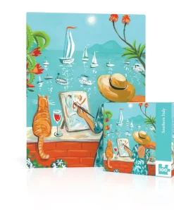 New York Puzzle Travel, Maps & Cities | Pets | Southern Italy Mini 100 Piece Mini Puzzle
