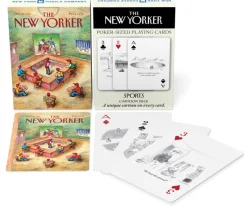 New York Puzzle The New Yorker Magazine | Sports Cartoons Playing Cards Single Standard Deck