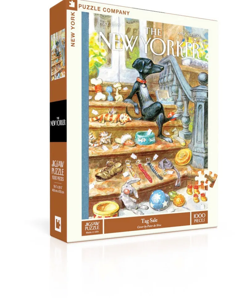 New York Puzzle Pets | Tag Sale 1000 Piece Jigsaw Puzzle