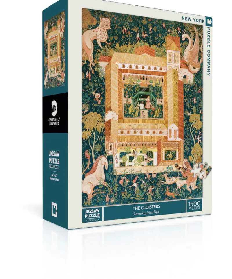 New York Puzzle New York City | Museum, Theatre, Arts & Music | The Cloisters 1500 Piece Jigsaw Puzzle